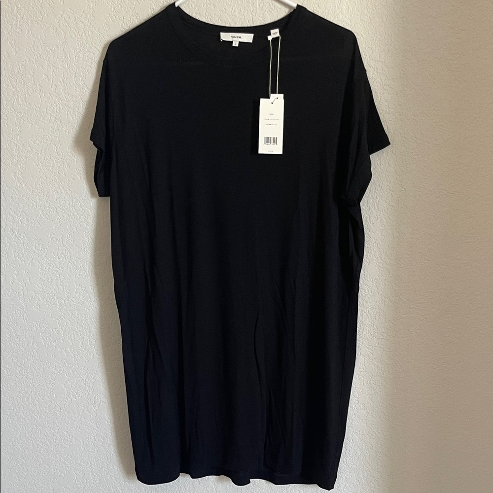 Vince Black Short Sleeve Tee